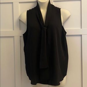 Black Sleeveless Blouse